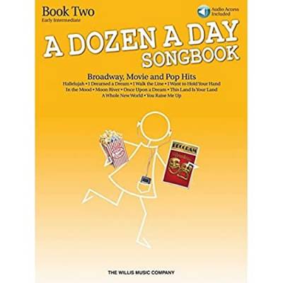 A Dozen A Day Songbook: Book 2 - Early Intermediate: Noten, Lehrmaterial, CD für Klavier: Early Intermediate Level